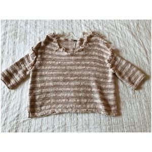 free people distressed sweater